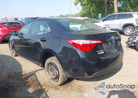 2015 Toyota Corolla Le из США, поврежденный, VIN 2T1BURHE8FC385601